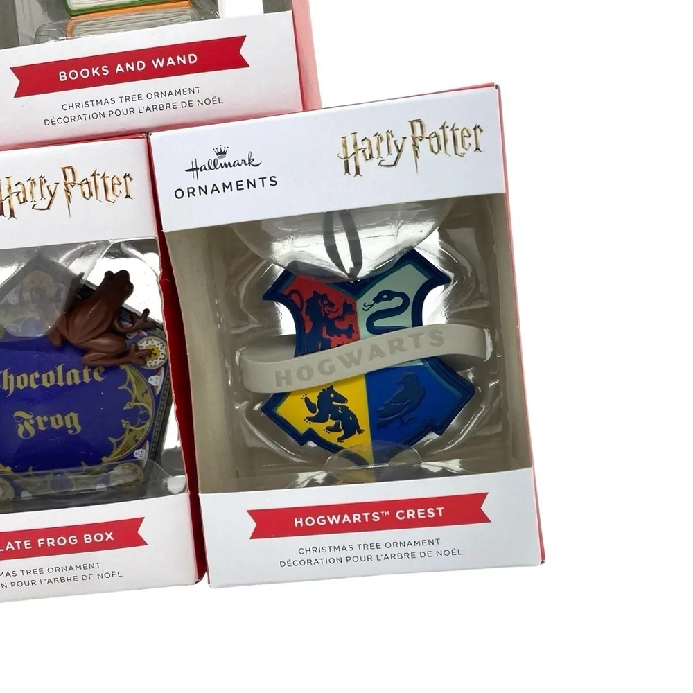 Hallmark x Harry Potter Wizarding World Christmas Ornament Lot New
